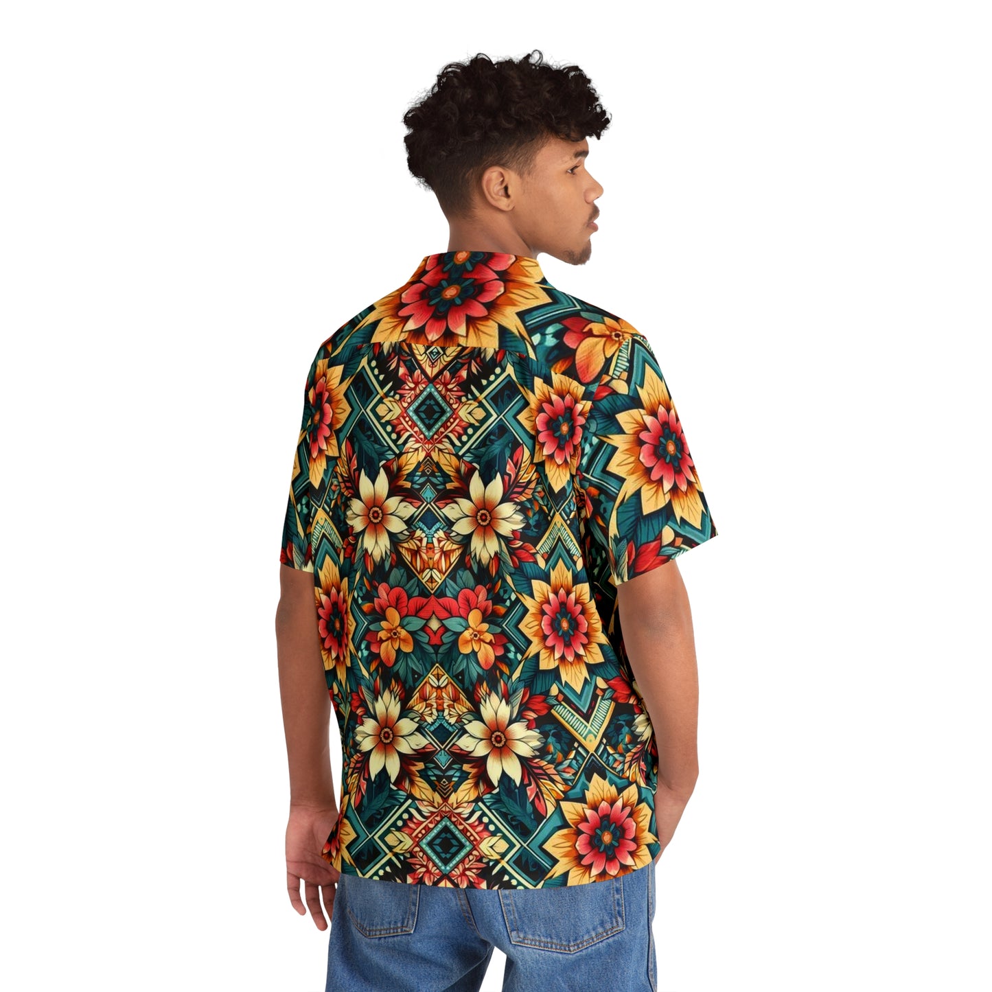 Juicy Clams Men's Hawaiian Shirt (H010)