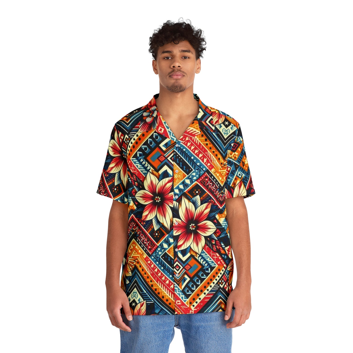 Juicy Clams Men's Hawaiian Shirt (1004)
