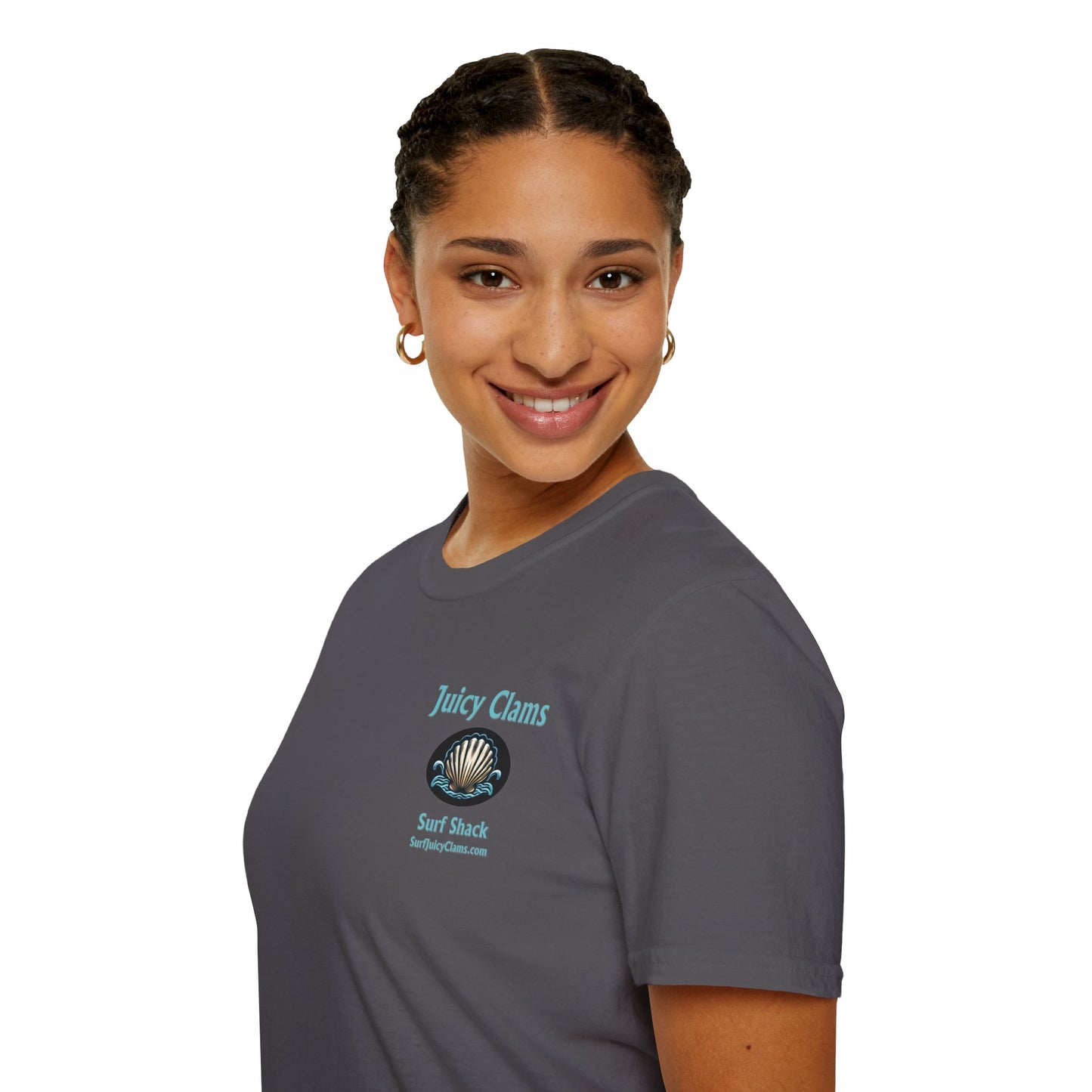 Juicy Clams Unisex Logo T-Shirt (L003)