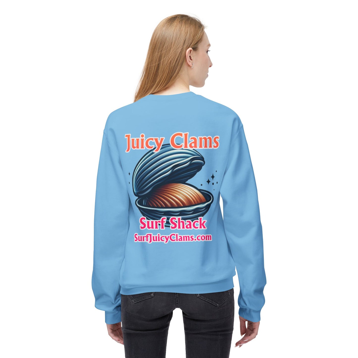 Juicy Clams Unisex Midweight Sweatshirt (A029)