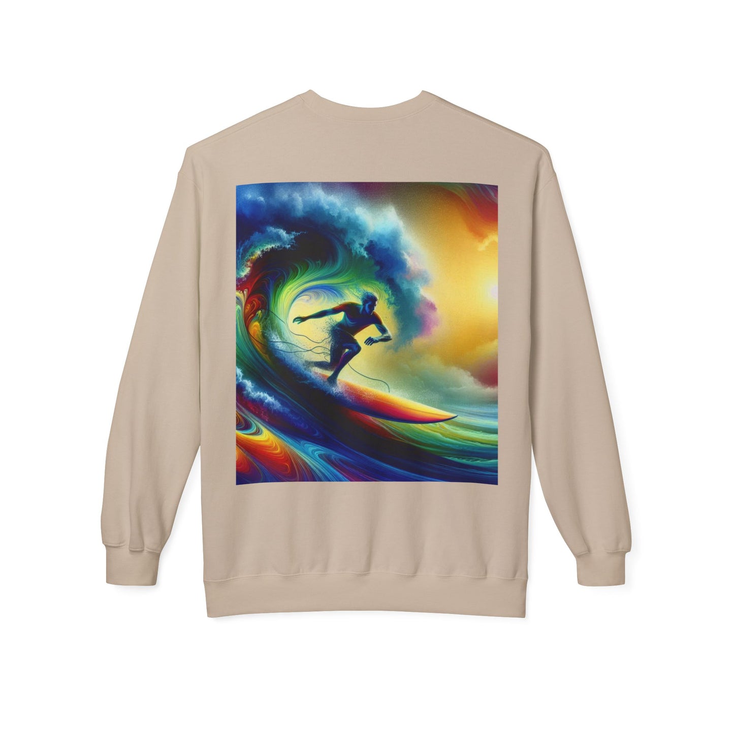 Juicy Clams Unisex Midweight Fleece Crewneck Sweatshirt (D027)