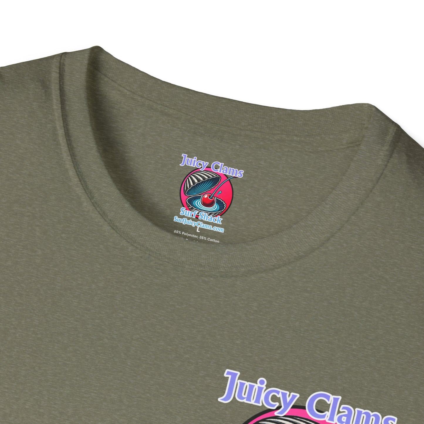 Juicy Clams Unisex Logo T-Shirt (A008)