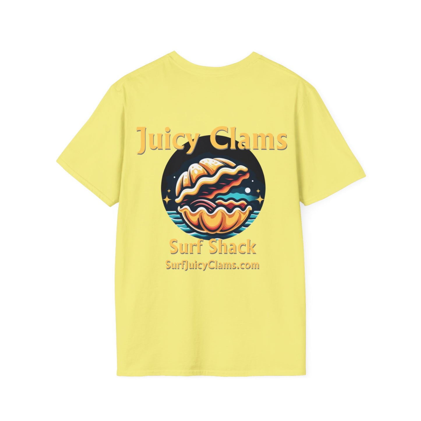 Juicy Clams Unisex Logo T-Shirt (L008)