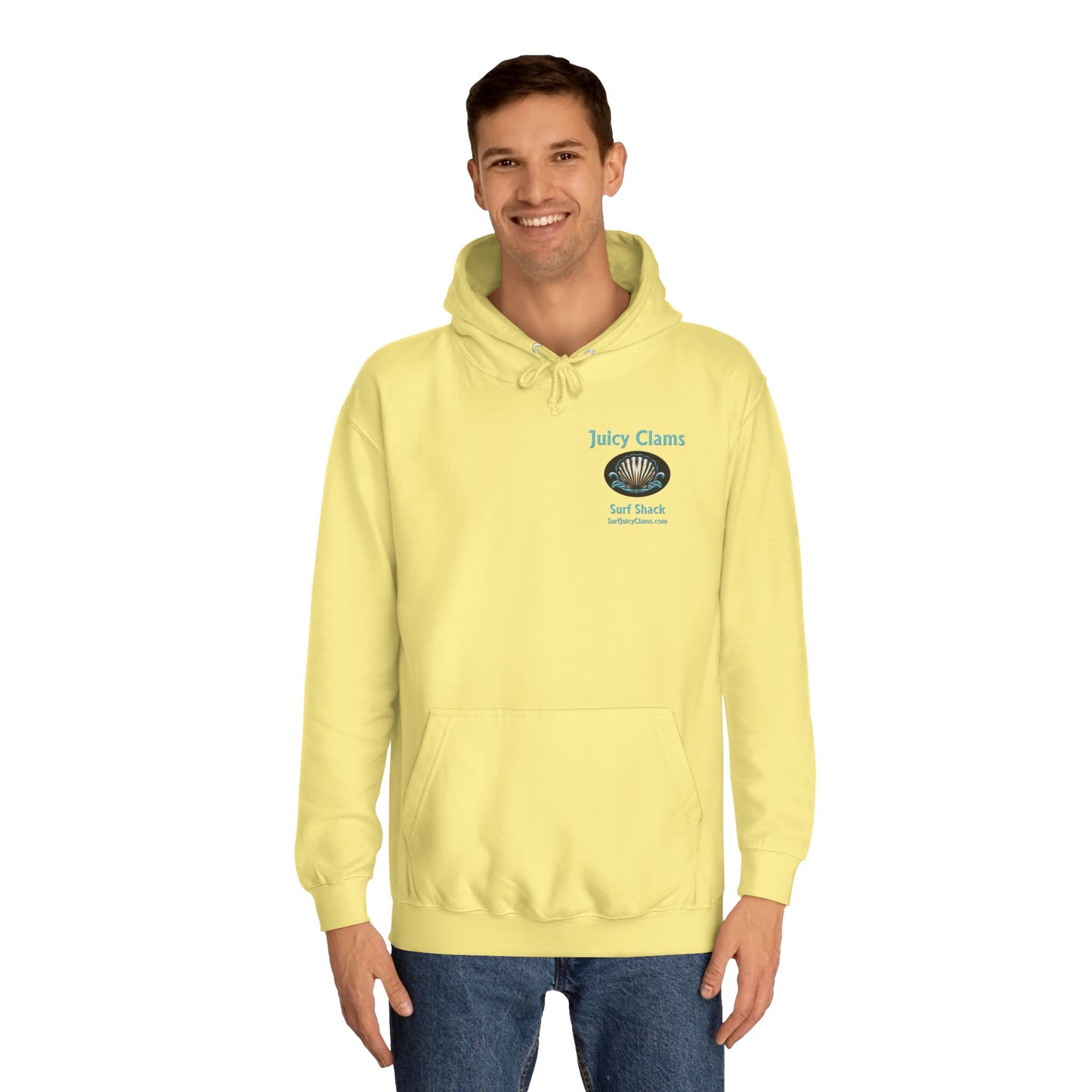 Juicy Clams Unisex College Hoodie (L003)