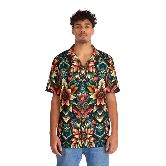 Juicy Clams Men's Hawaiian Shirt (1012)