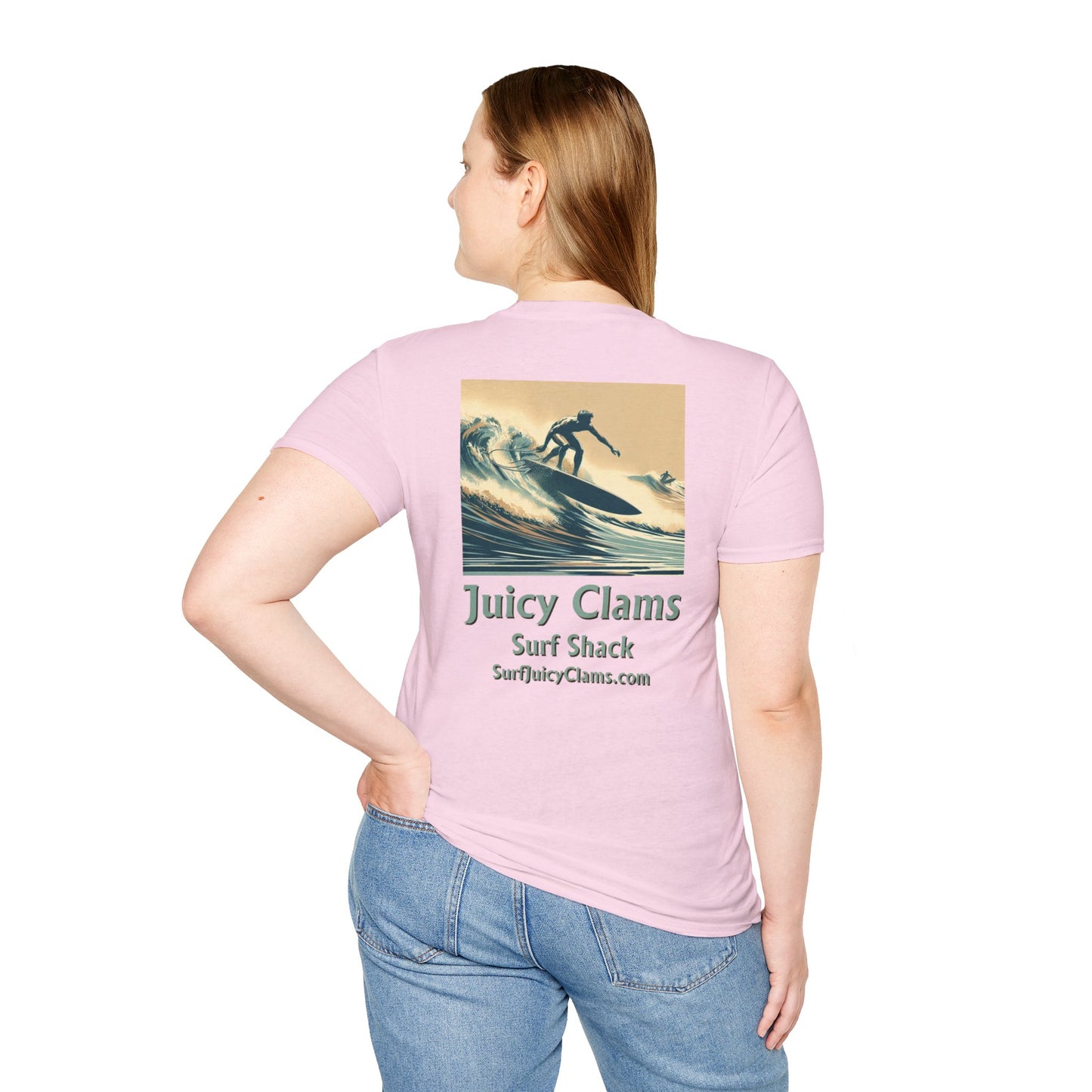 Juicy Clams Vintage Unisex T-Shirt (V028)