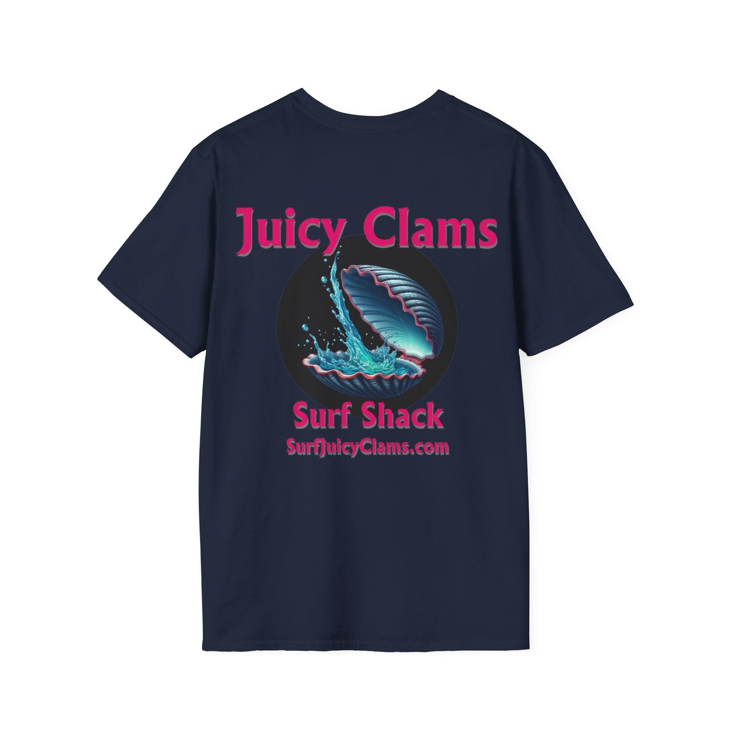 Juicy Clams Unisex Logo T-Shirt (L010)