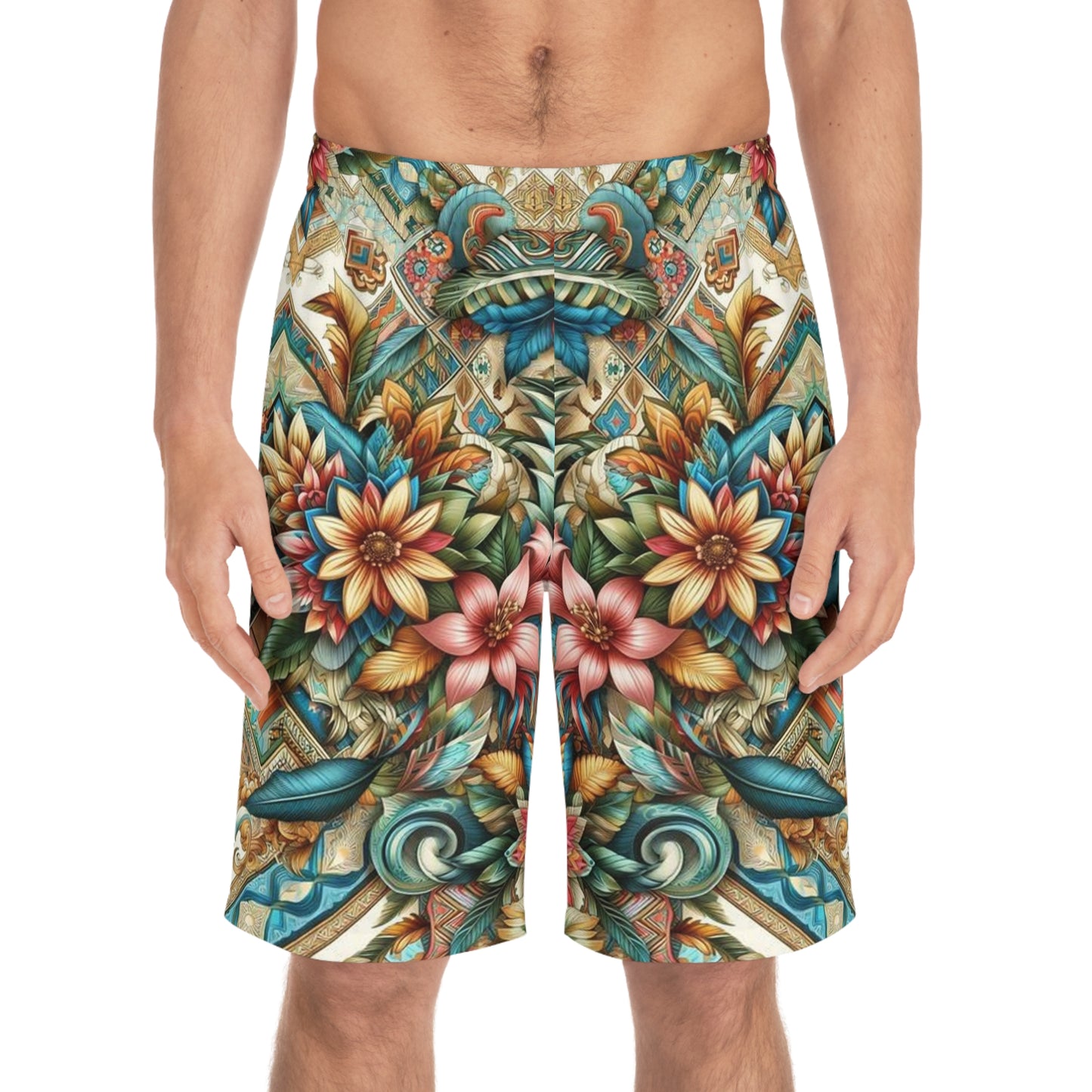 Juicy Clams Men's Board Shorts (1161)