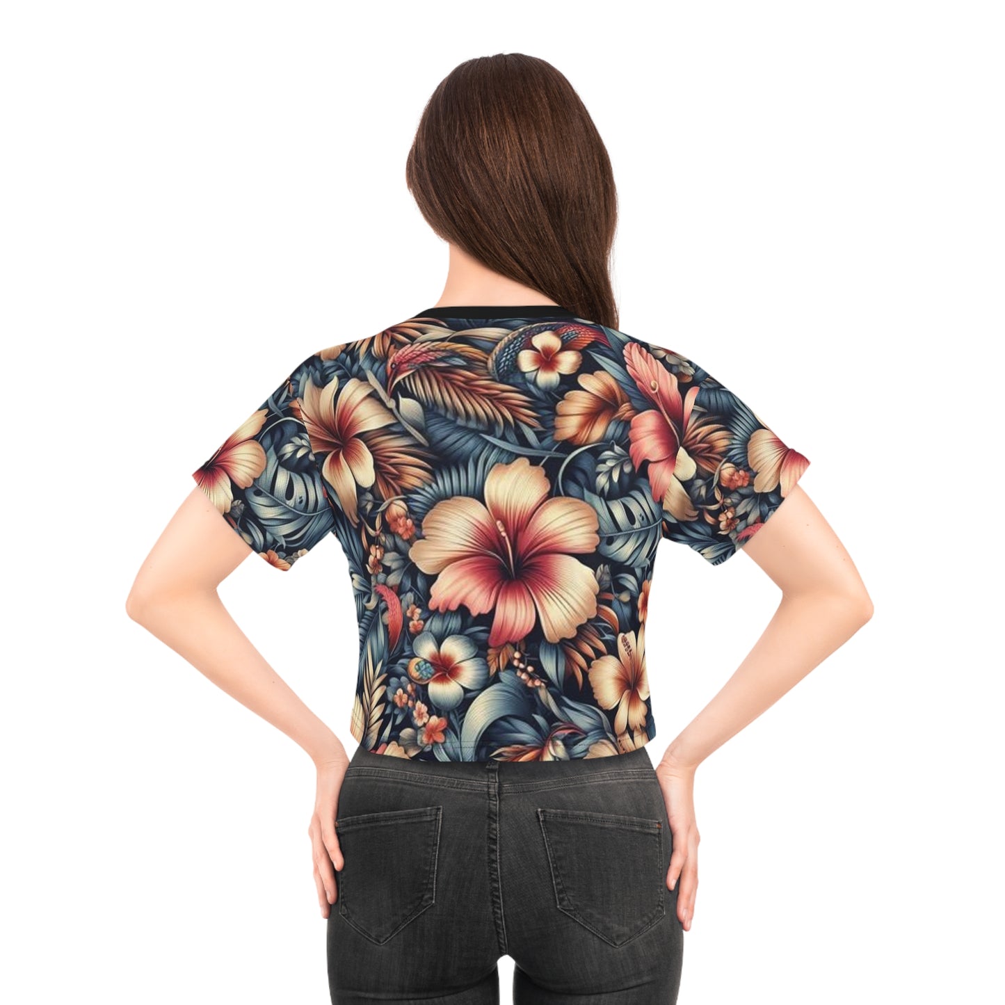 Juicy Clams Crop Top Tee (H094)