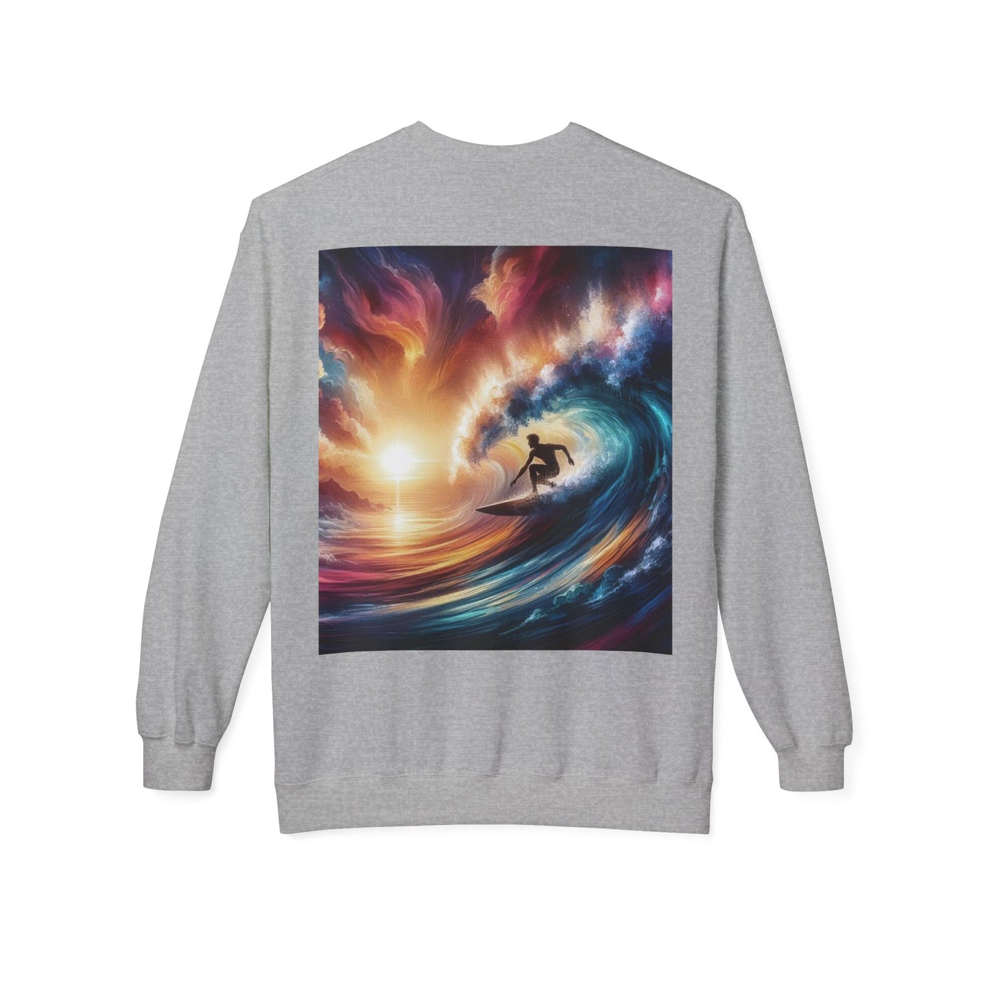 Juicy Clams Unisex Midweight Fleece Crewneck Sweatshirt (V039)