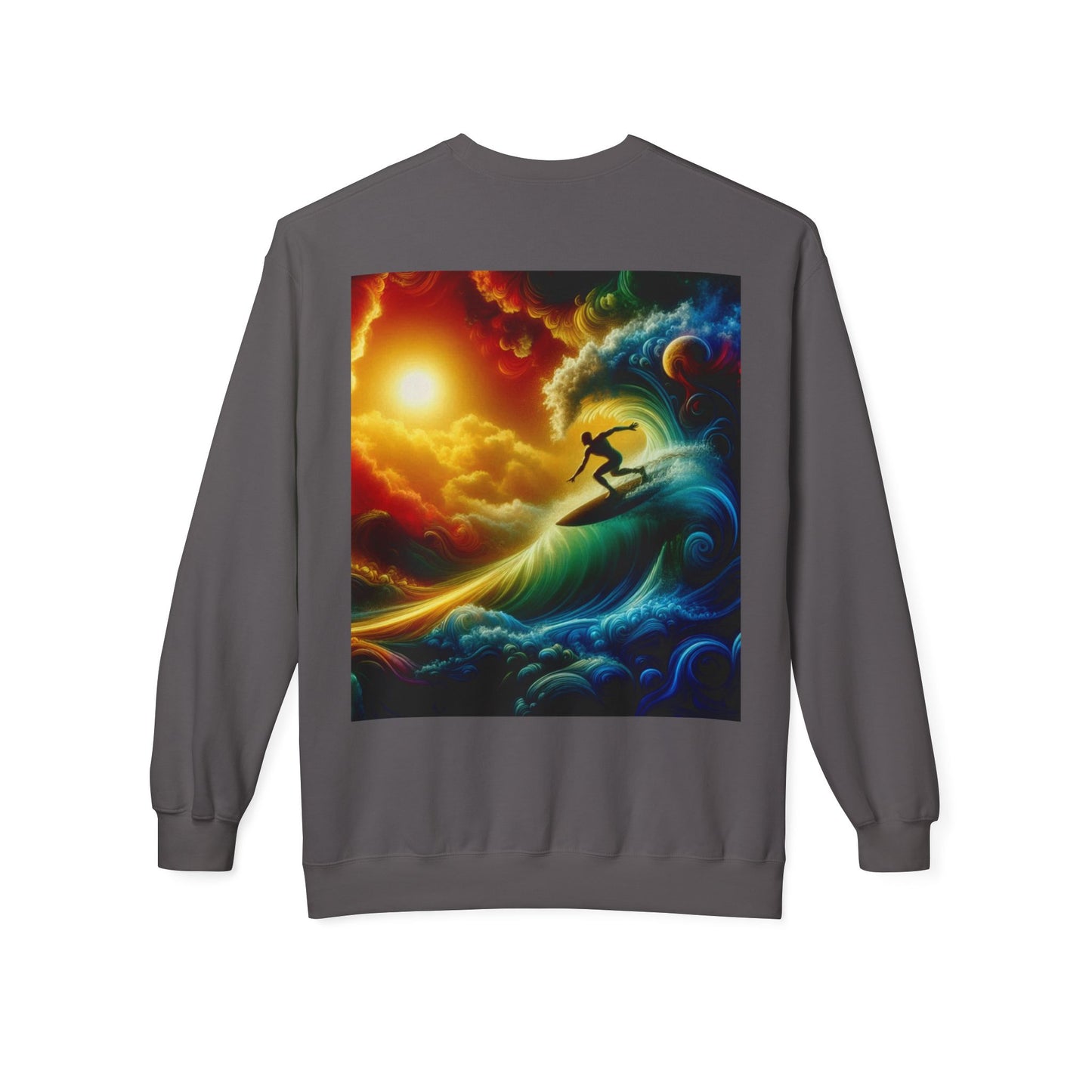 Juicy Clams Unisex Midweight Fleece Crewneck Sweatshirt (D013)