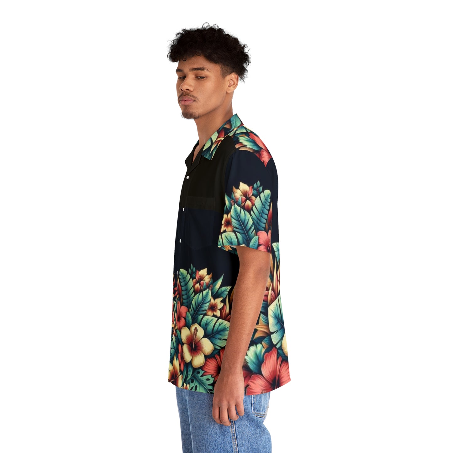 Juicy Clams Men's Hawaiian Shirt (1088)