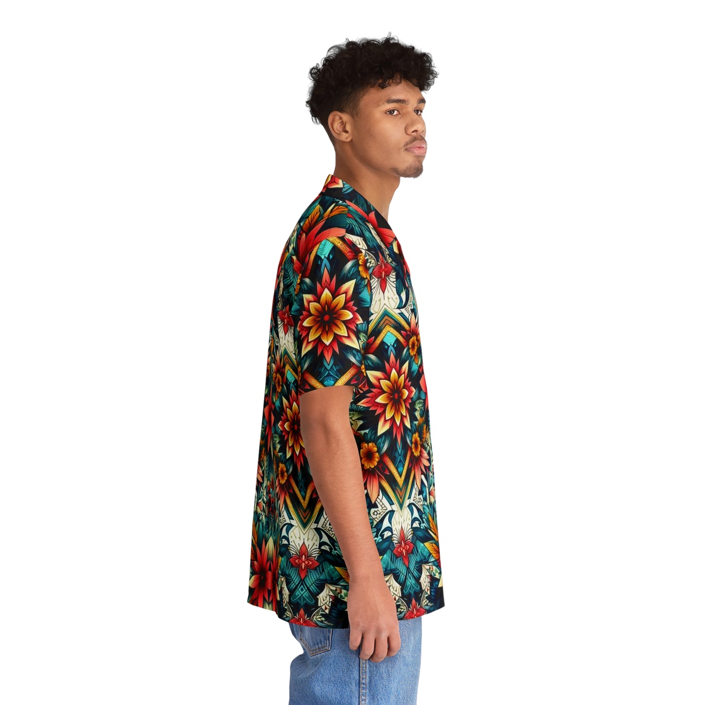 Juicy Clams Men's Hawaiian Shirt (H026)