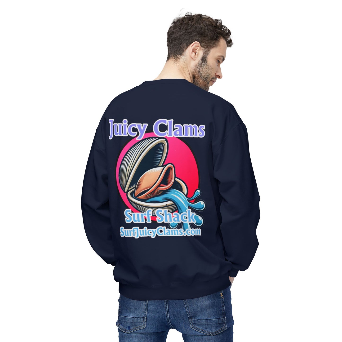Juicy Clams Unisex Midweight Sweatshirt (A007)