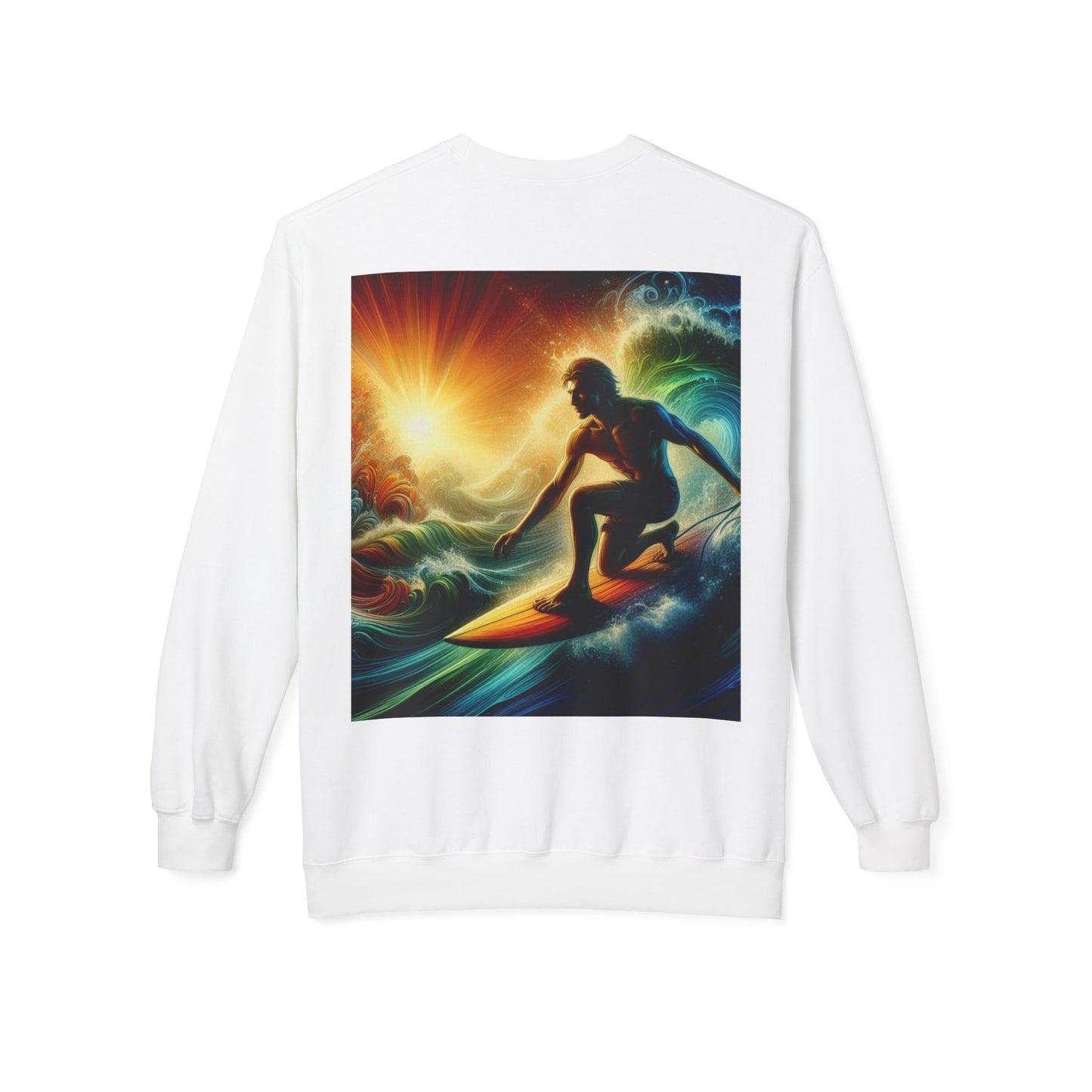 Juicy Clams Unisex Midweight Fleece Crewneck Sweatshirt (D045)