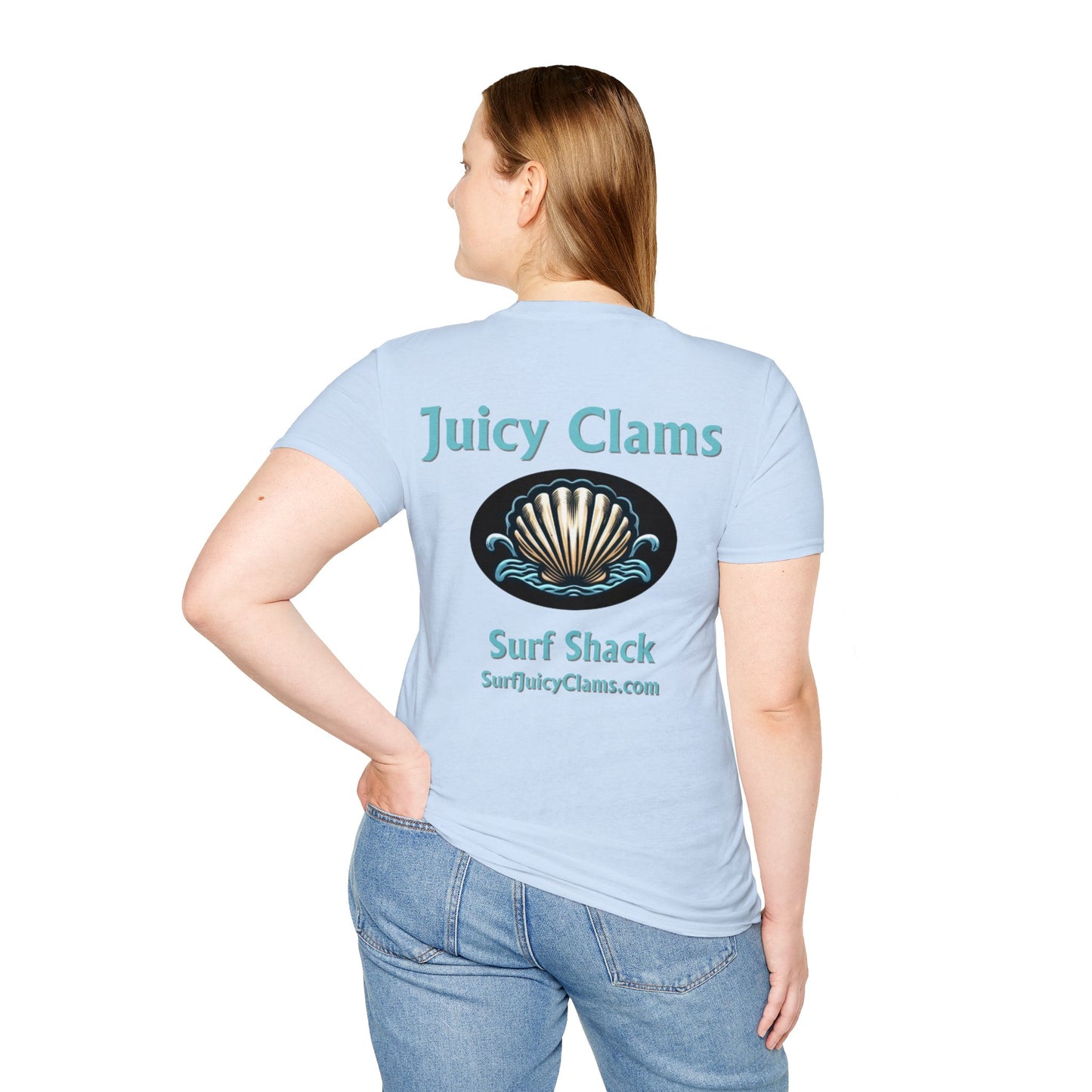 Juicy Clams Unisex Logo T-Shirt (L003)