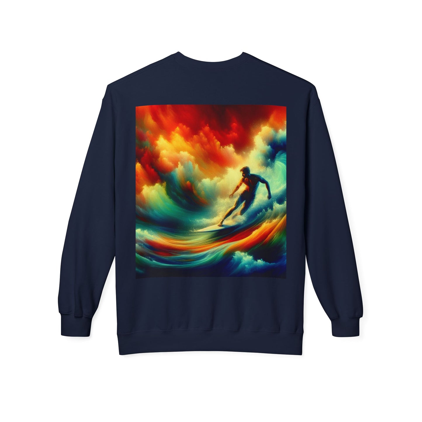 Juicy Clams Unisex Midweight Fleece Crewneck Sweatshirt (D031)