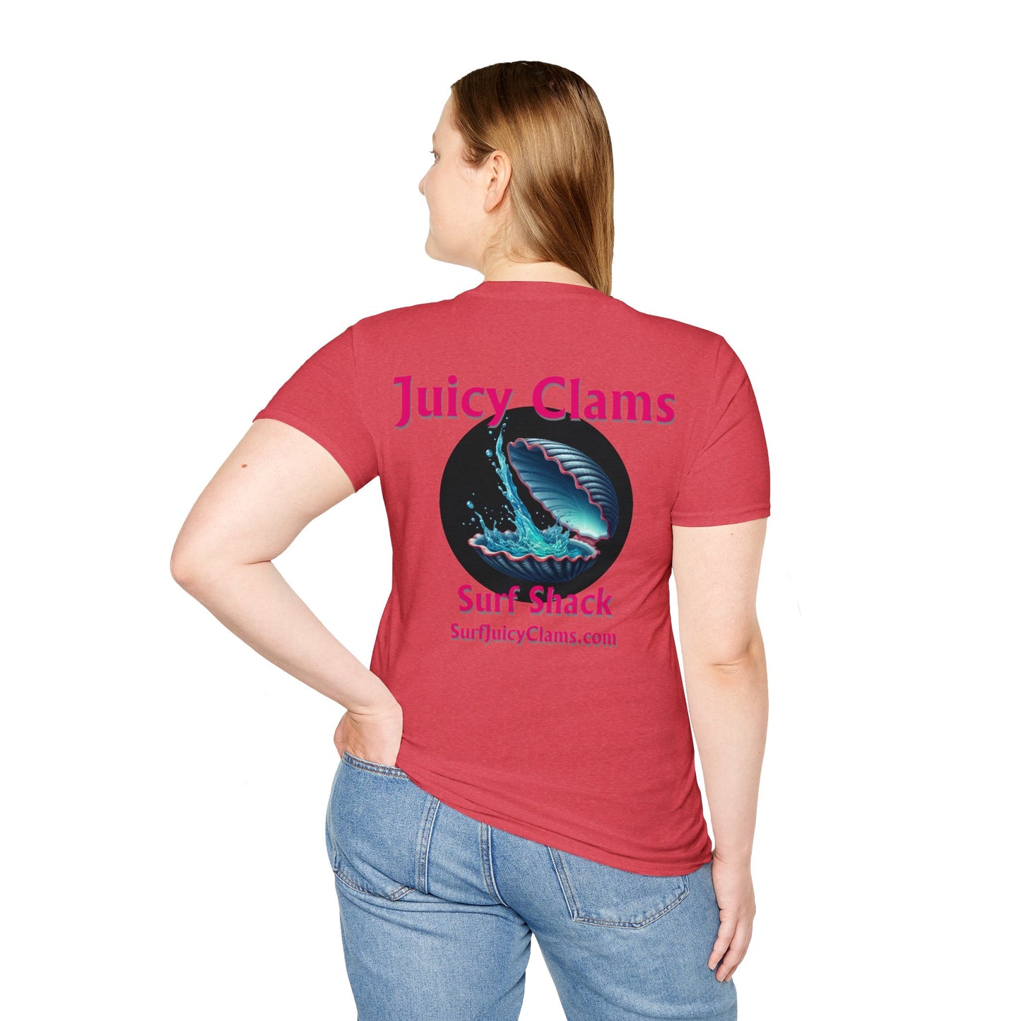 Juicy Clams Unisex Logo T-Shirt (L010)