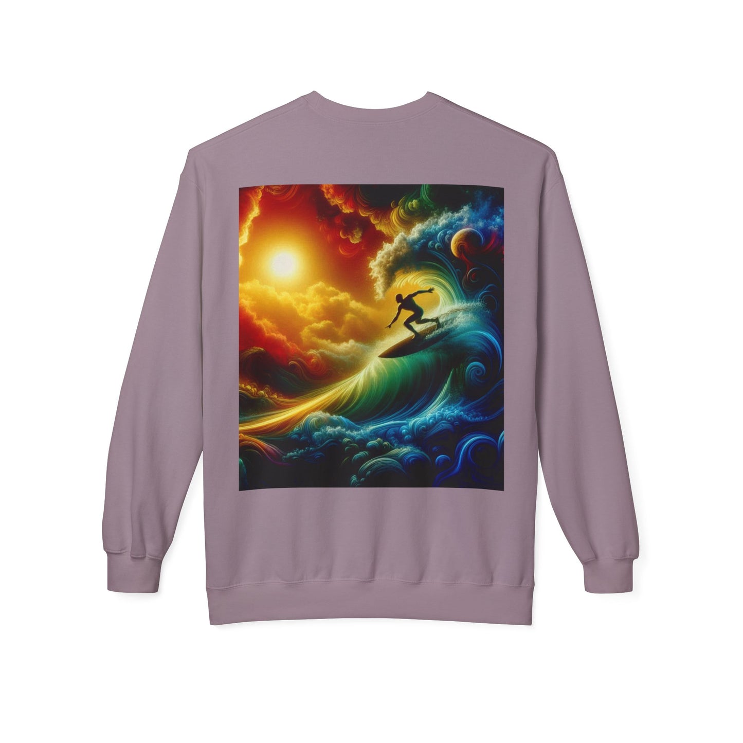 Juicy Clams Unisex Midweight Fleece Crewneck Sweatshirt (D013)