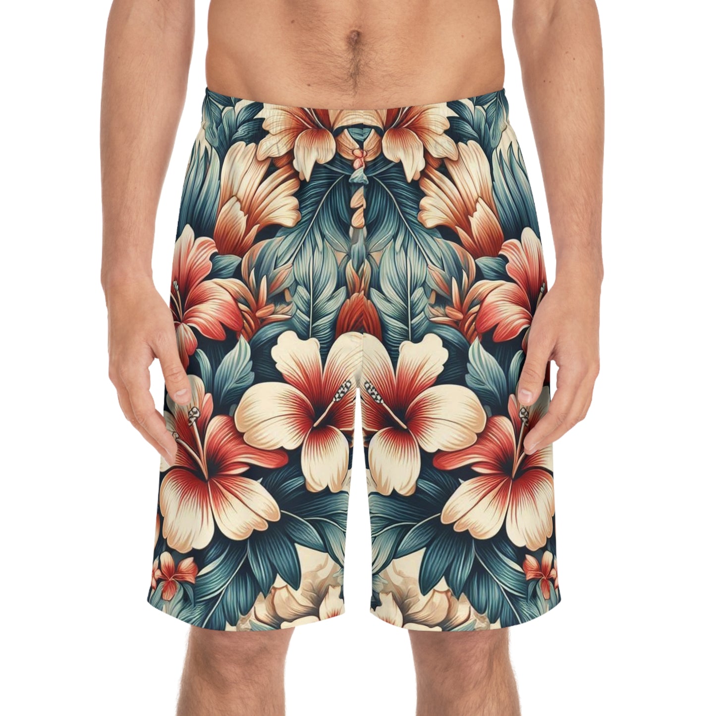 Juicy Clams Men's Board Shorts (1091)