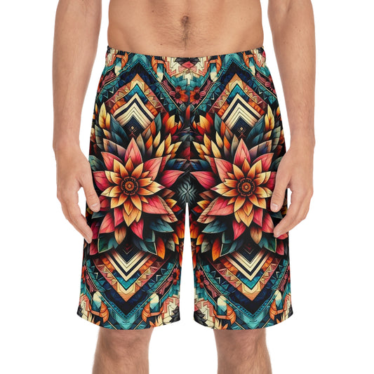 Juicy Clams Men's Board Shorts (H040)