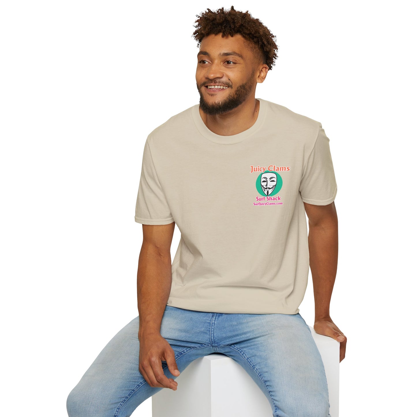 Juicy Clams Unisex Logo T-Shirt (L030)