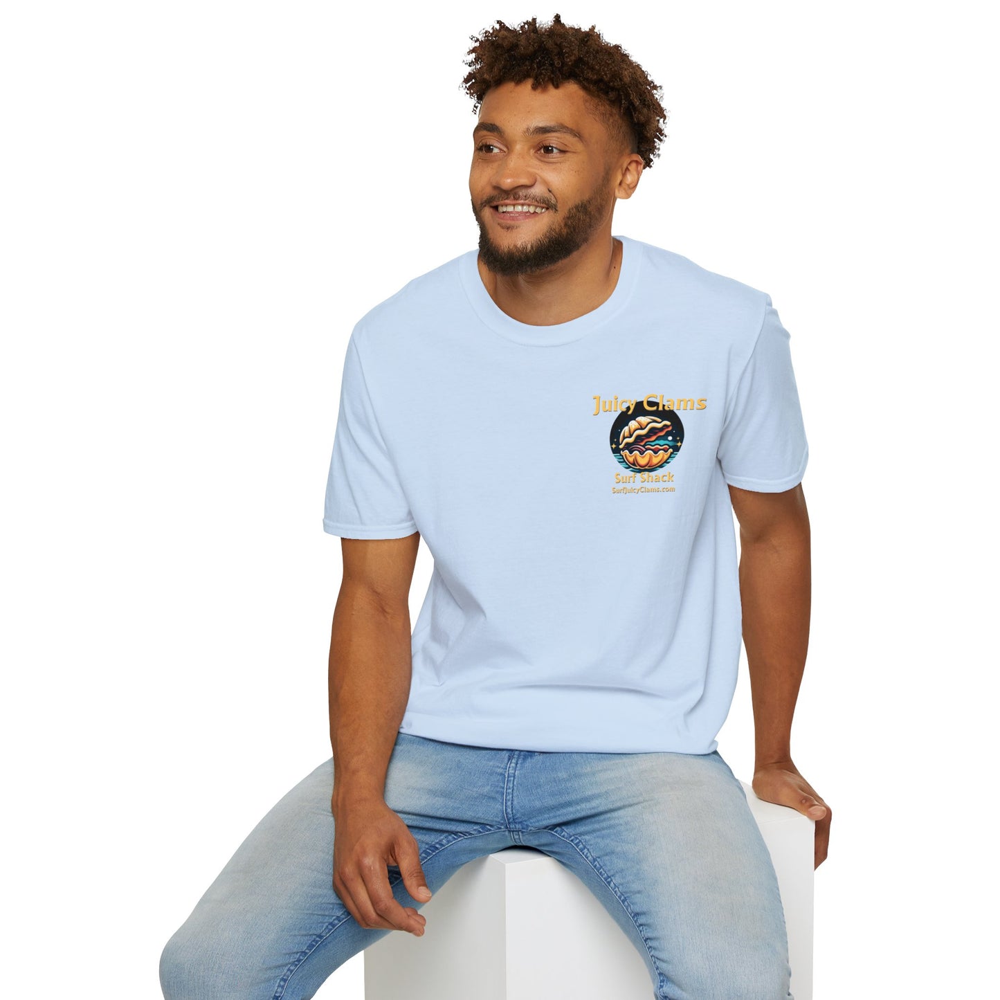 Juicy Clams Unisex Logo T-Shirt (L008)