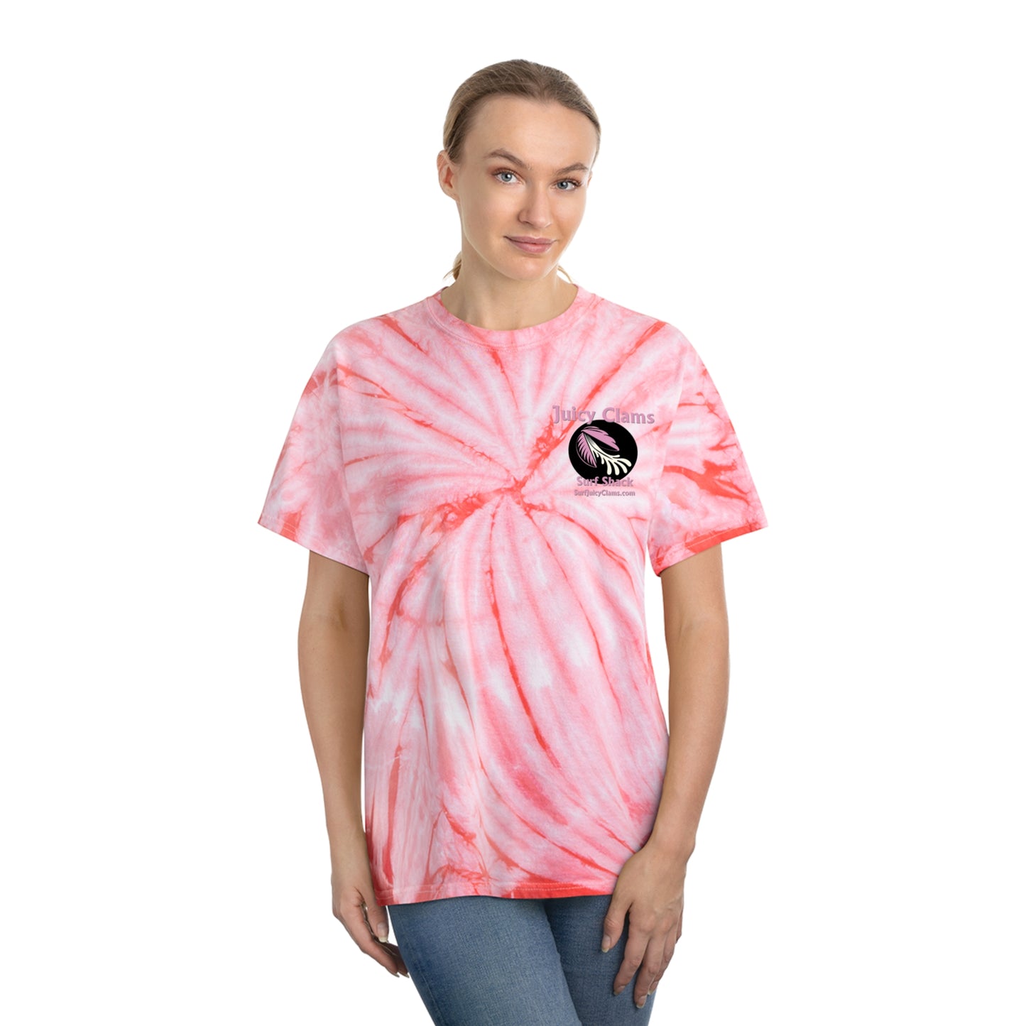 Juicy Clams Tie-Dye Cyclone Tee (L001)