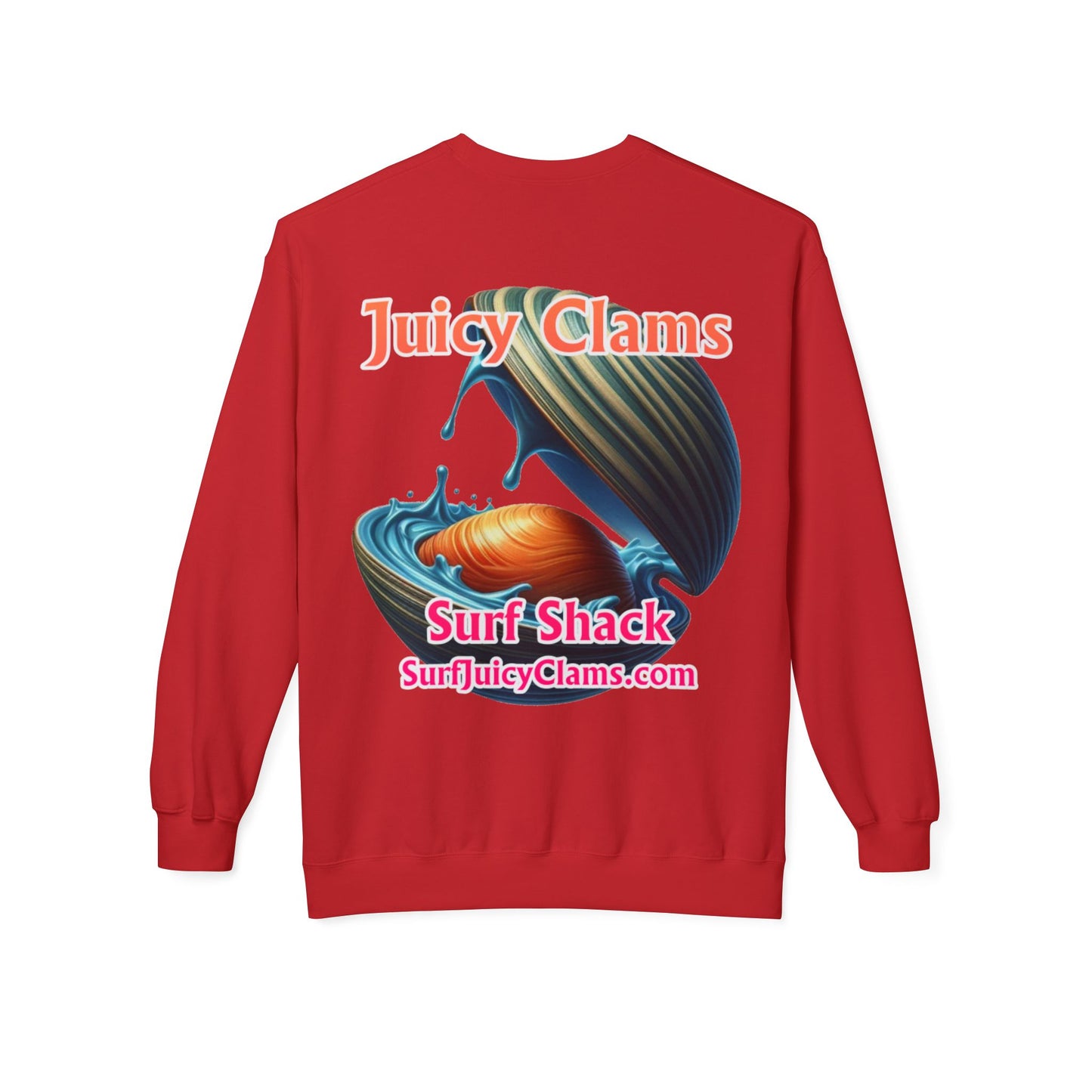 Juicy Clams Unisex Midweight Sweatshirt (A028)