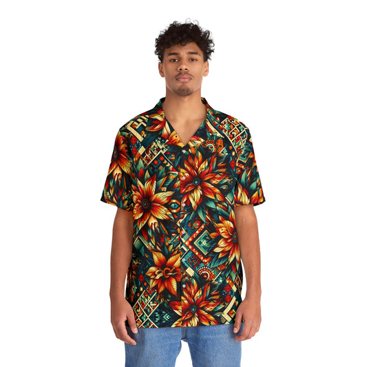 Juicy Clams Men's Hawaiian Shirt (H069)