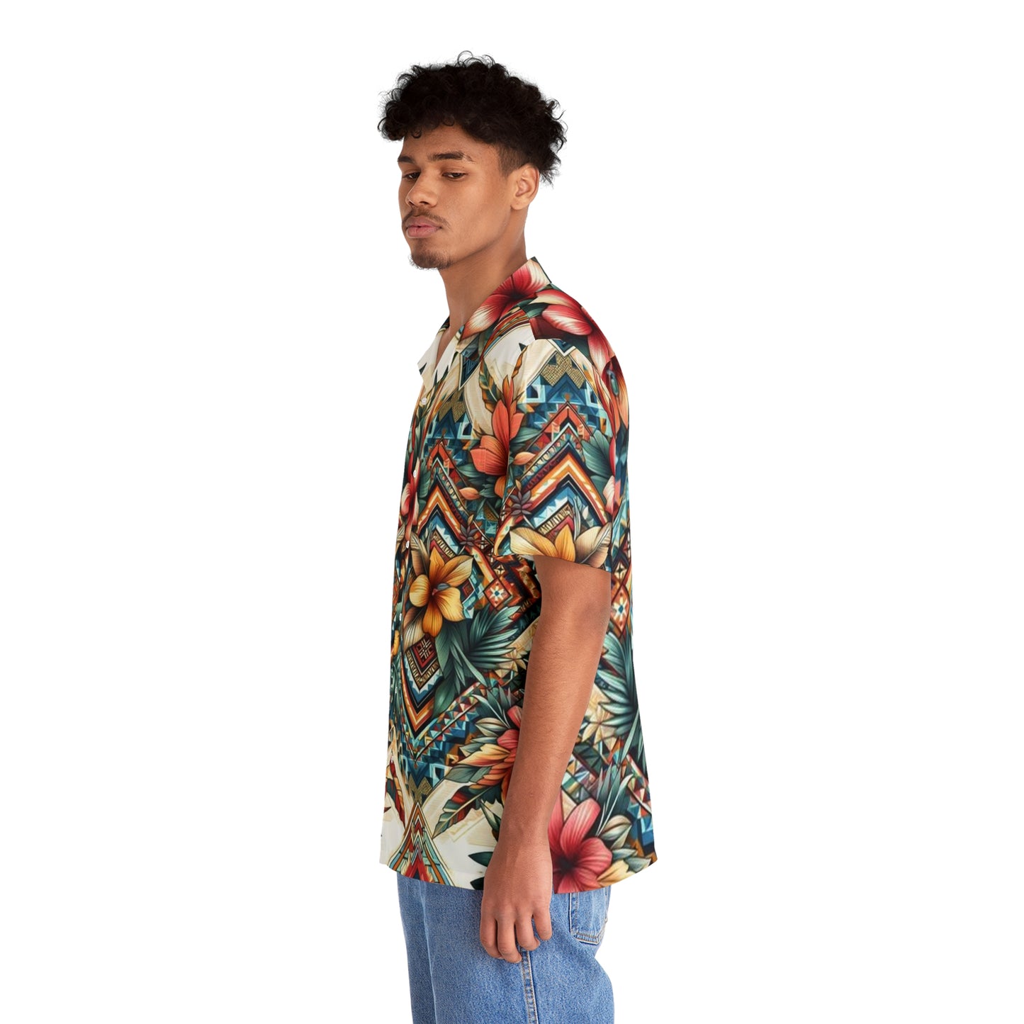 Juicy Clams Men's Hawaiian Shirt (1149)