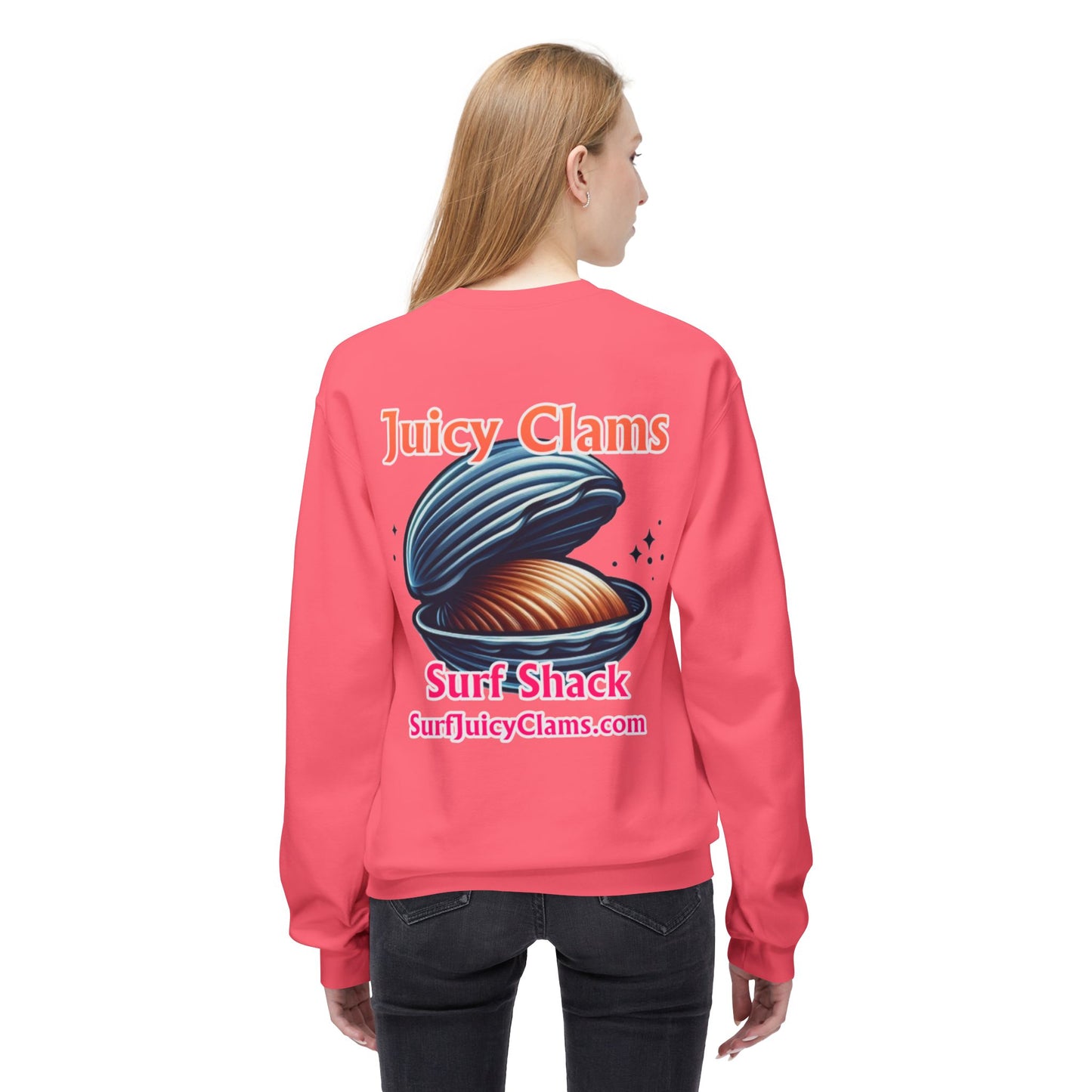 Juicy Clams Unisex Midweight Sweatshirt (A029)
