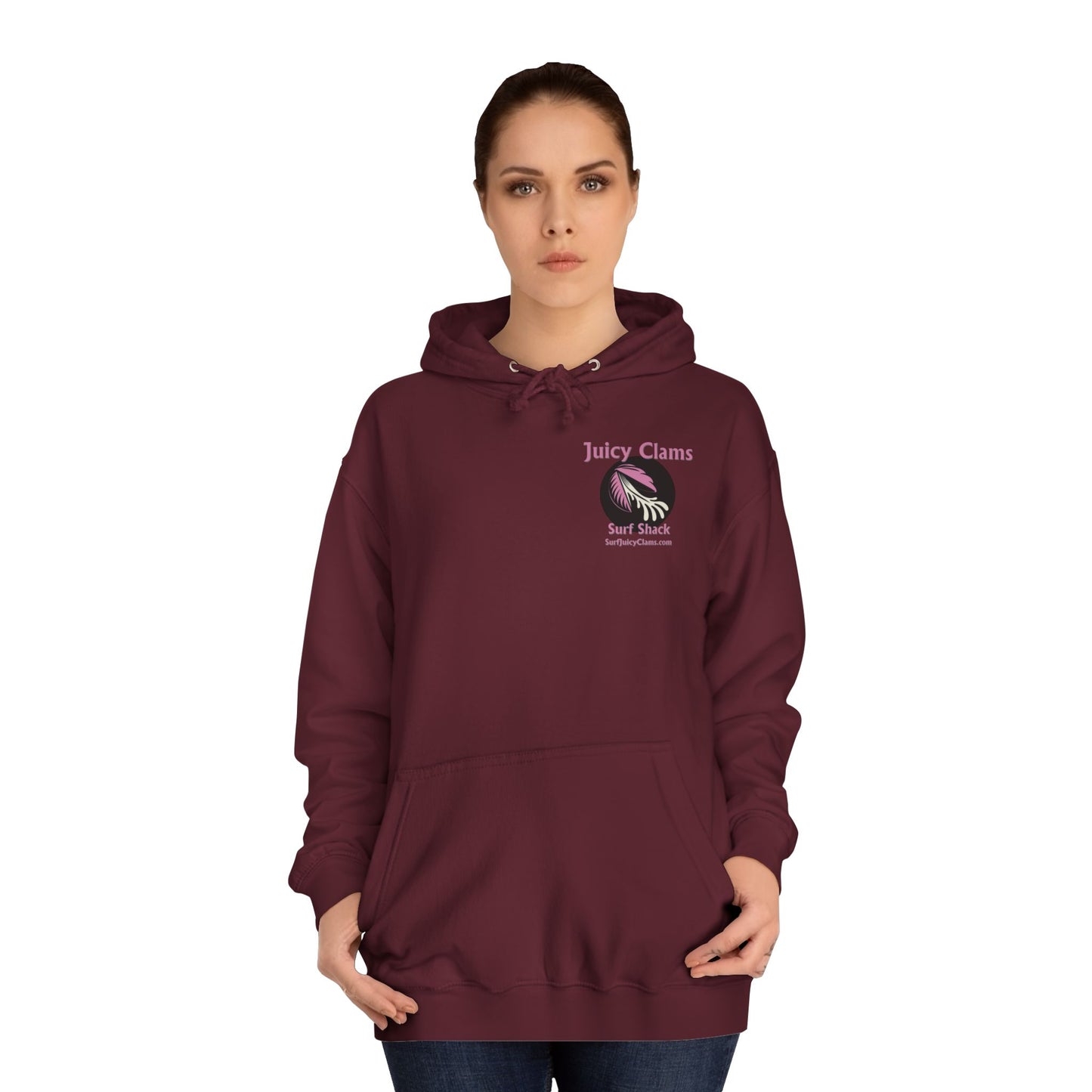 Juicy Clams Unisex College Hoodie (L001)