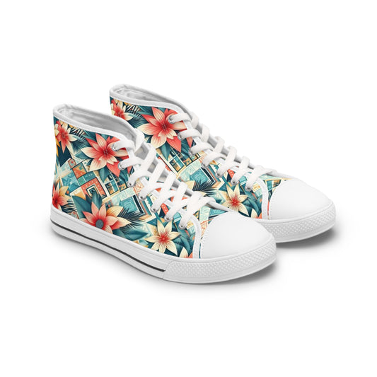 Juicy Clams Women's High Top Sneakers (1028)