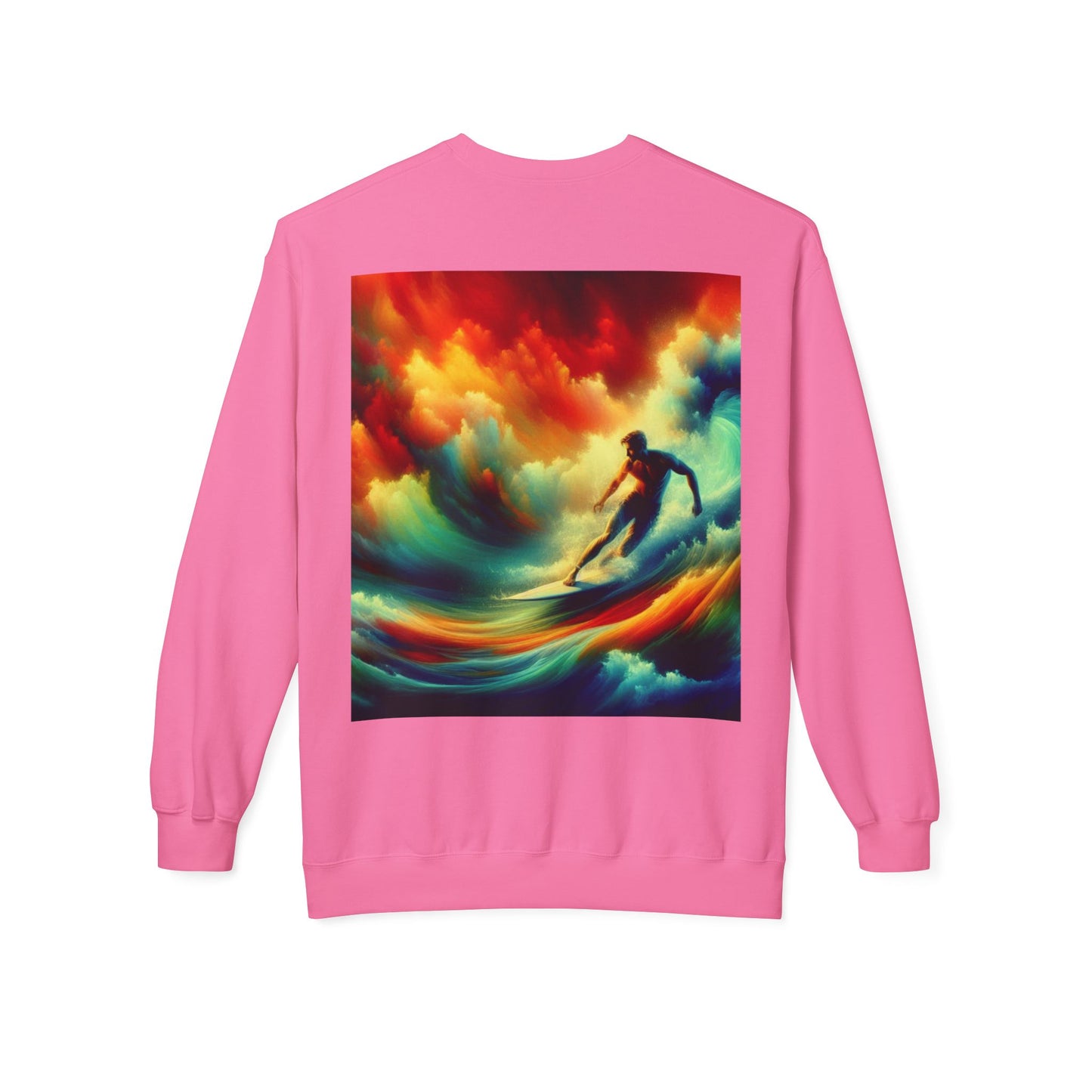 Juicy Clams Unisex Midweight Fleece Crewneck Sweatshirt (D031)