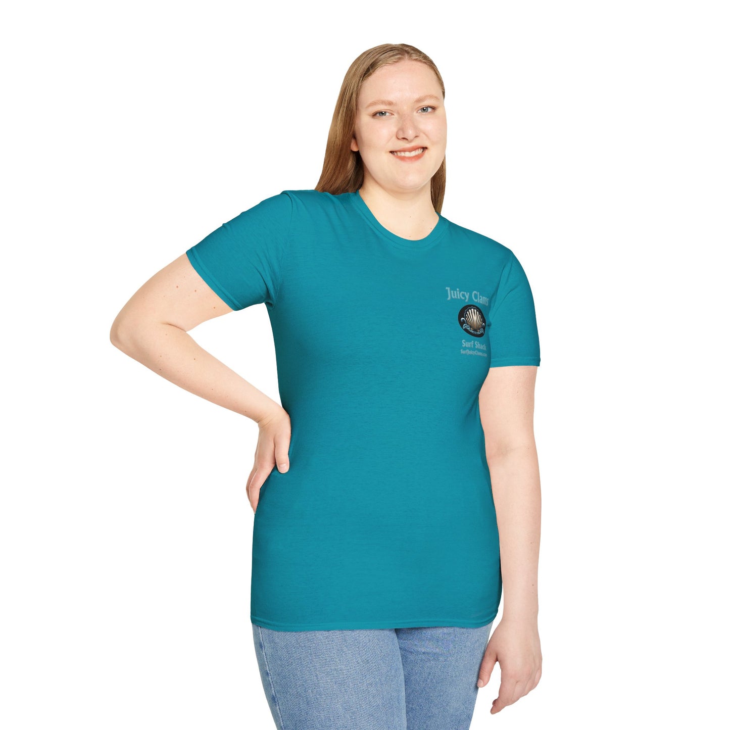 Juicy Clams Unisex Logo T-Shirt (L003)