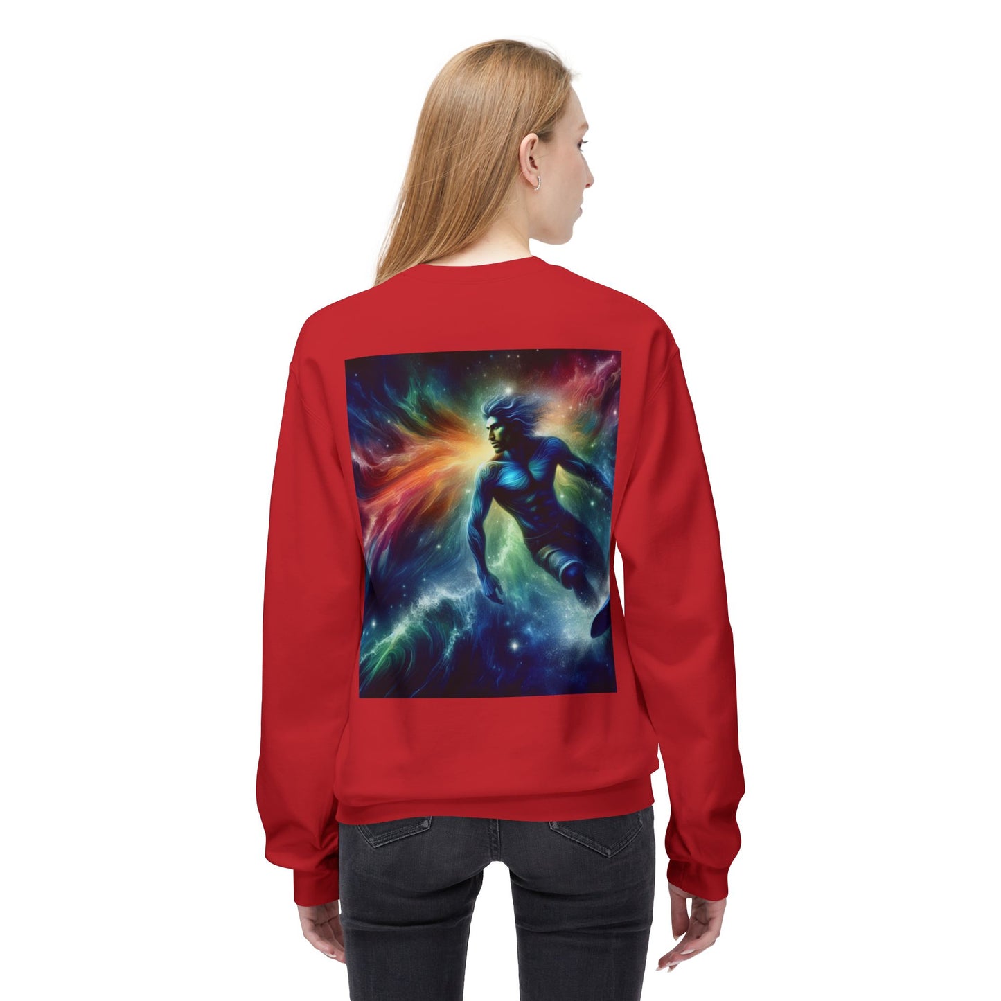 Juicy Clams Unisex Midweight Fleece Crewneck Sweatshirt (D001)