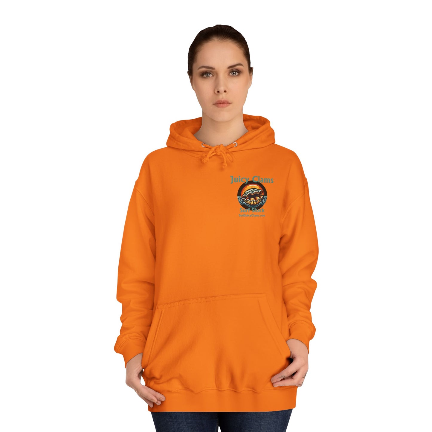 Juicy Clams Unisex College Hoodie (L002)