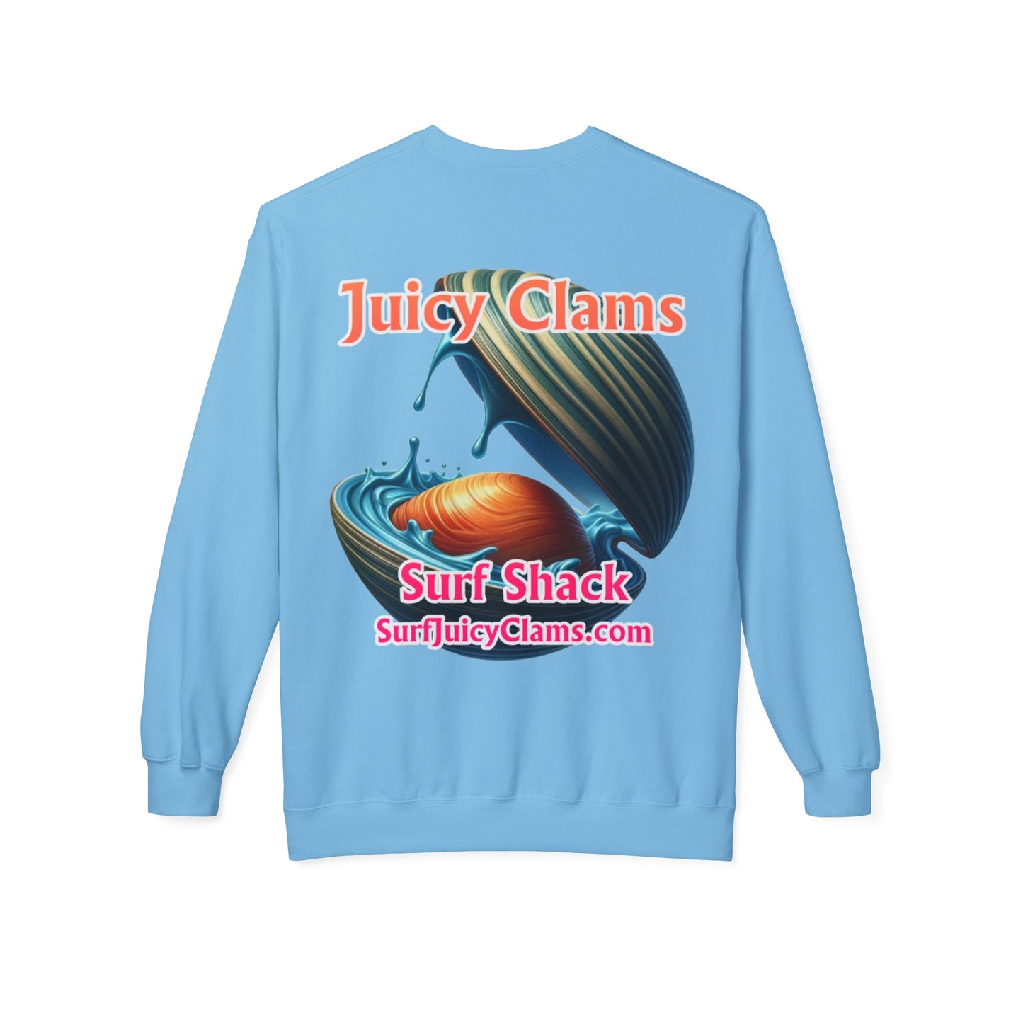 Juicy Clams Unisex Midweight Sweatshirt (A028)