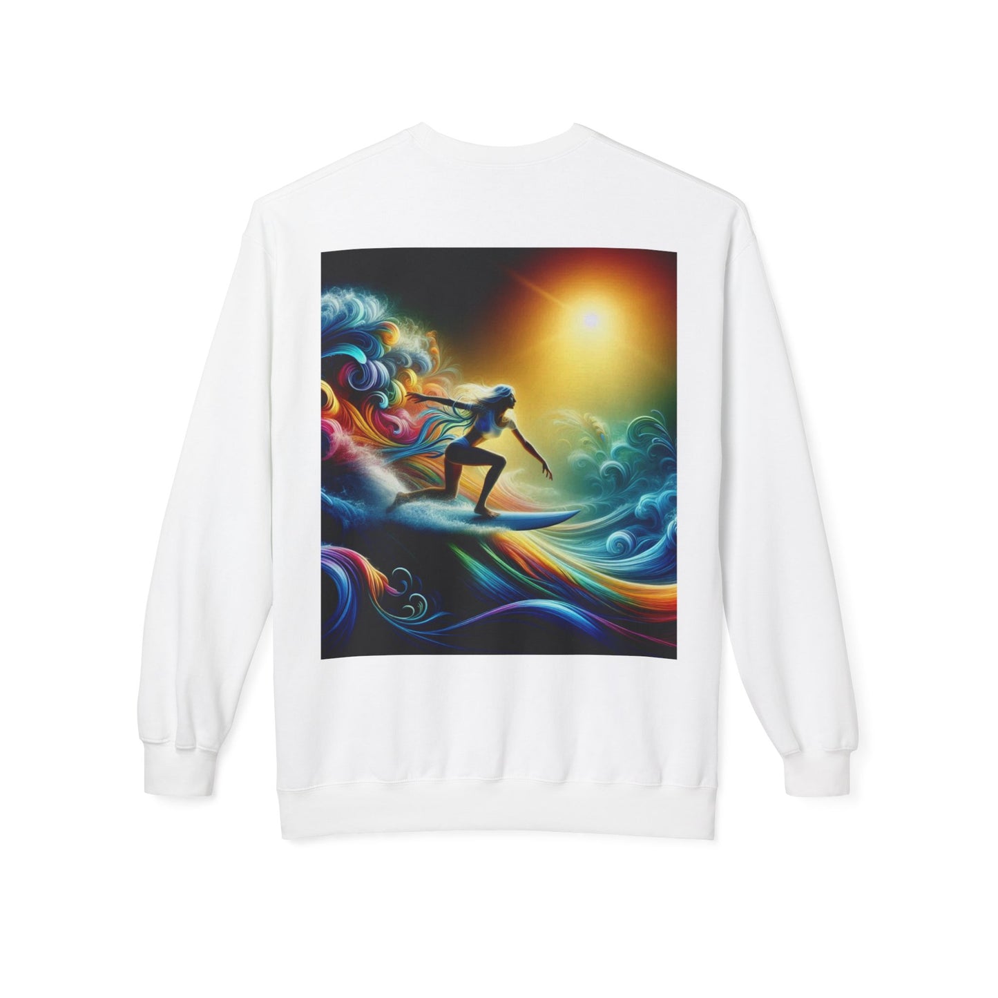 Juicy Clams Unisex Midweight Fleece Crewneck Sweatshirt (D025)