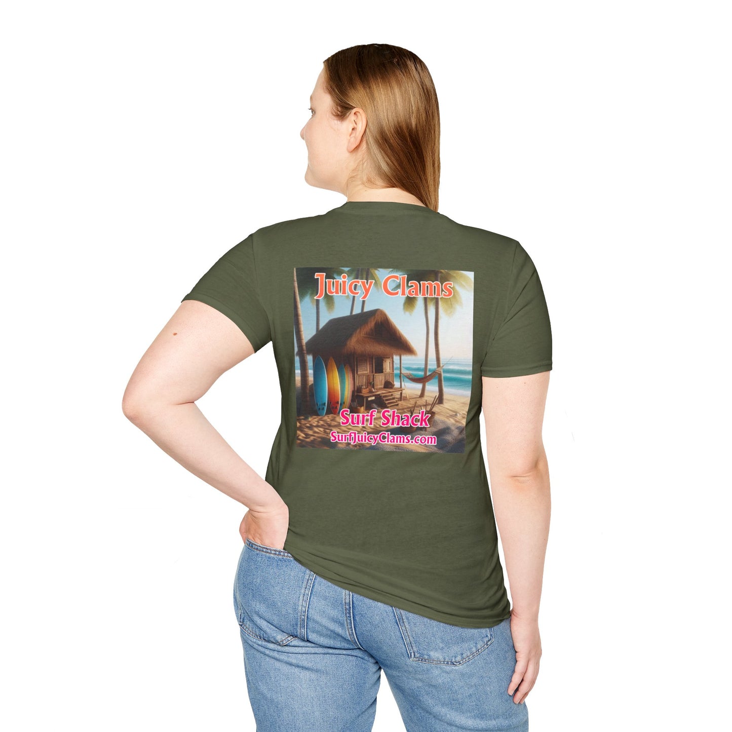 Juicy Clams Unisex Logo T-Shirt (S004)