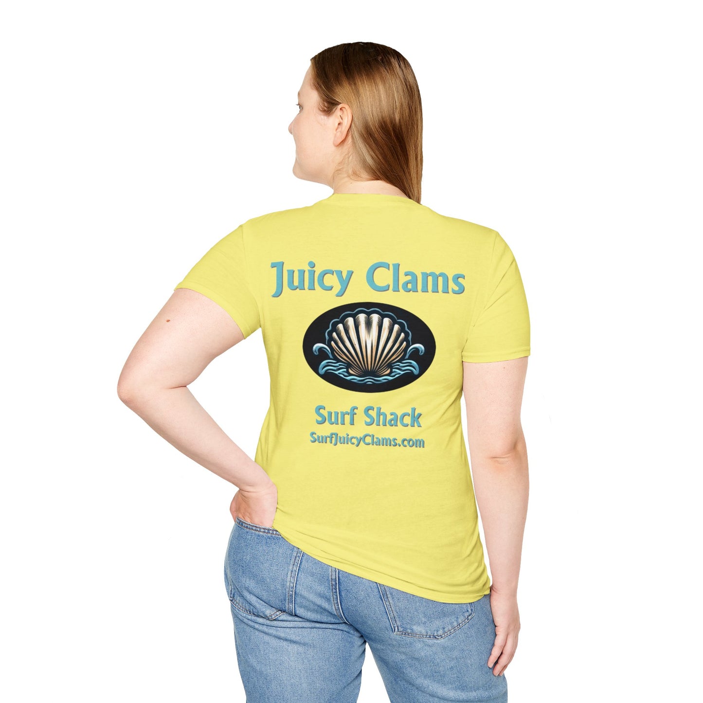 Juicy Clams Unisex Logo T-Shirt (L003)
