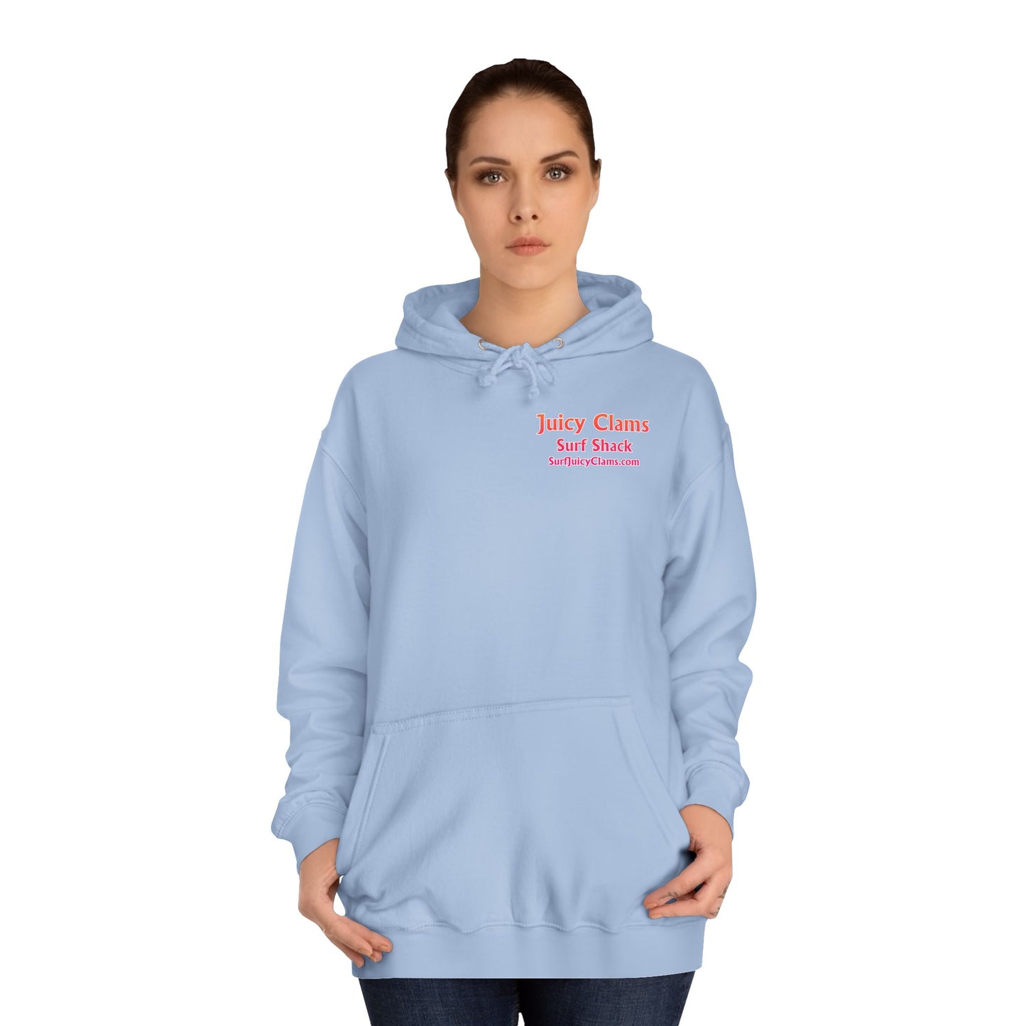 Juicy Clams Unisex College Hoodie (S004)