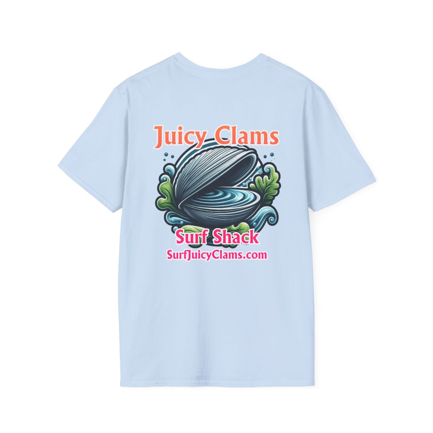 Juicy Clams Unisex Logo T-Shirt (A013)