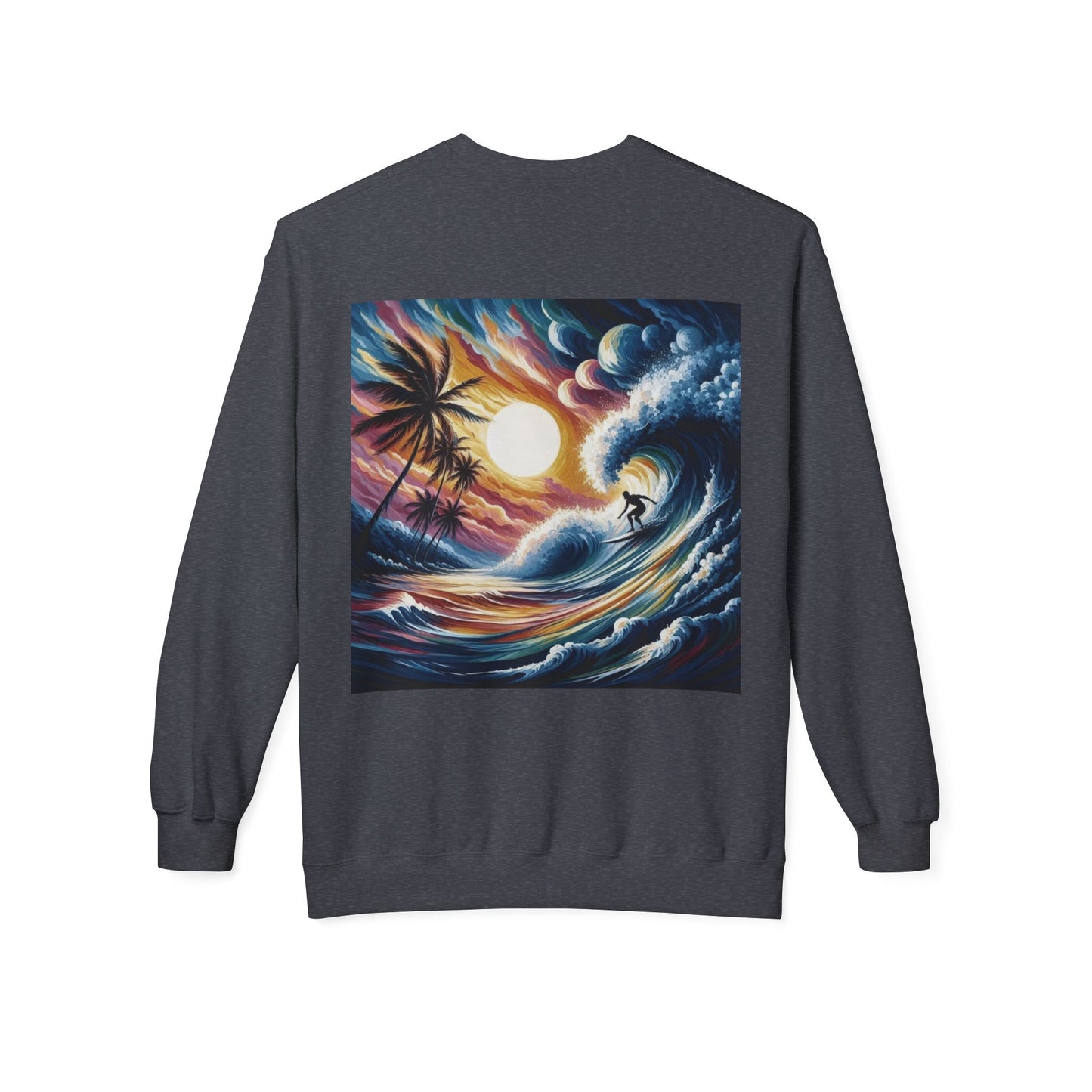 Juicy Clams Unisex Midweight Fleece Crewneck Sweatshirt (V035)