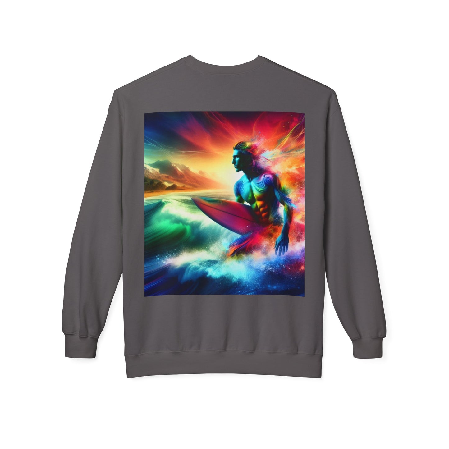 Juicy Clams Unisex Midweight Fleece Crewneck Sweatshirt (D002)