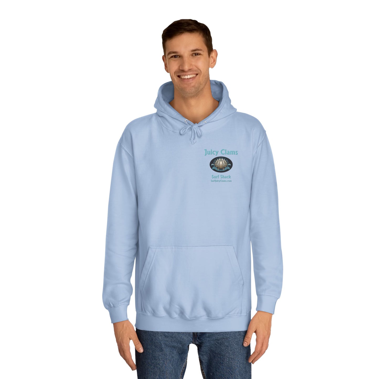 Juicy Clams Unisex College Hoodie (L003)