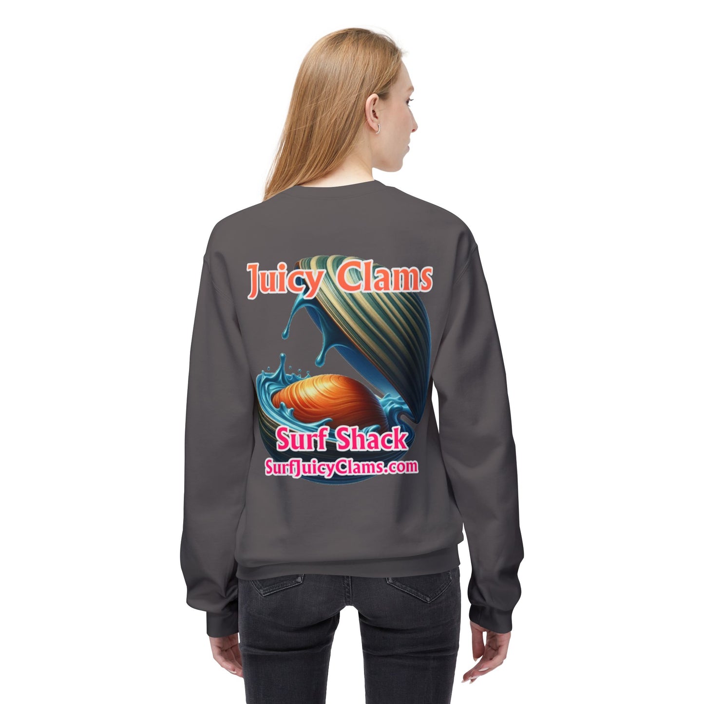 Juicy Clams Unisex Midweight Sweatshirt (A028)