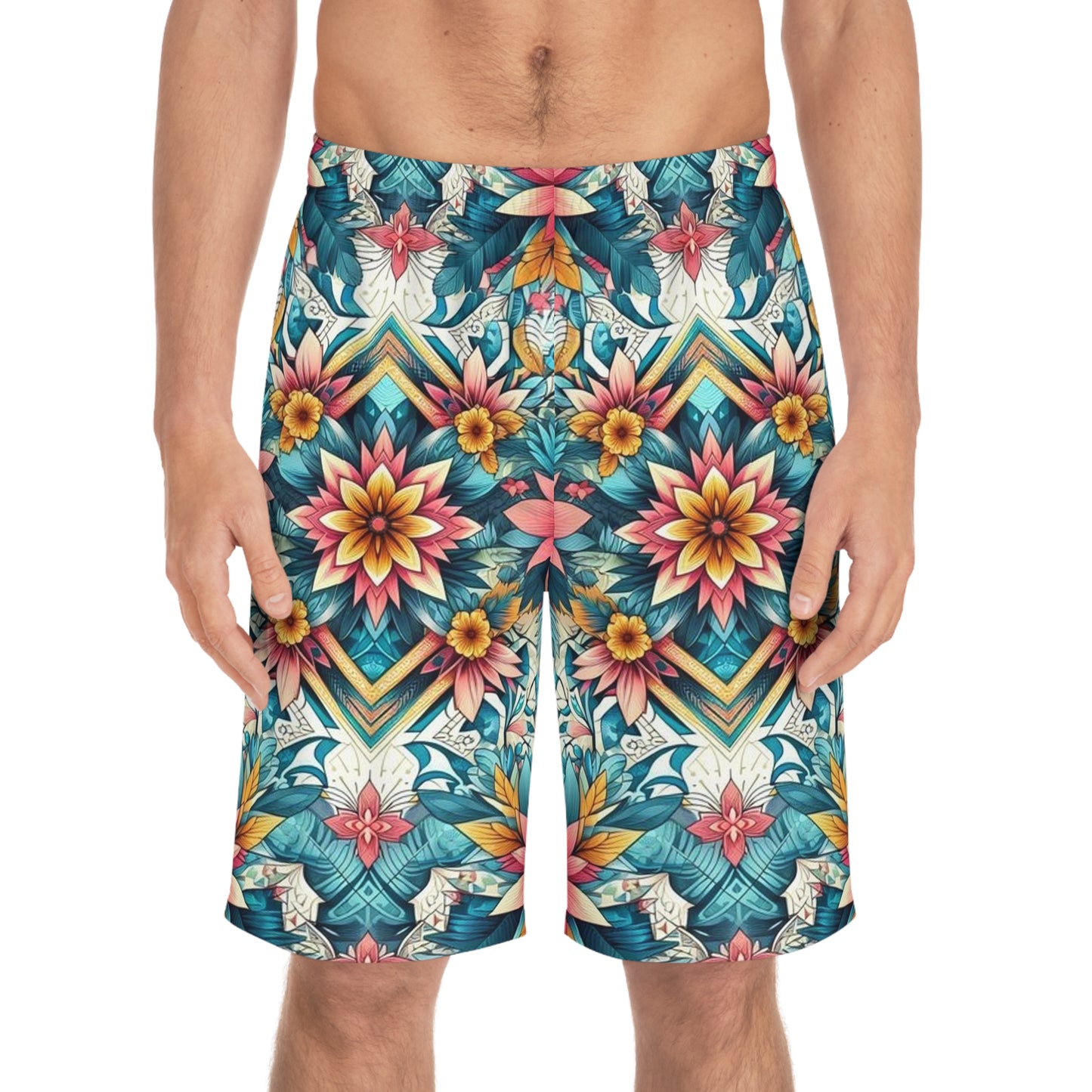 Juicy Clams Men's Board Shorts (1026)