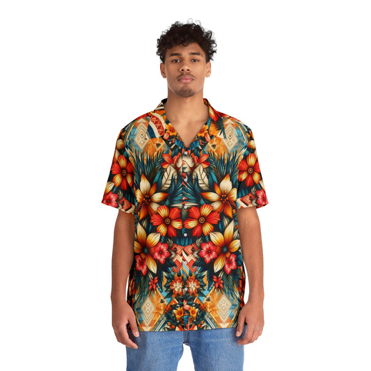 Juicy Clams Men's Hawaiian Shirt (H034)